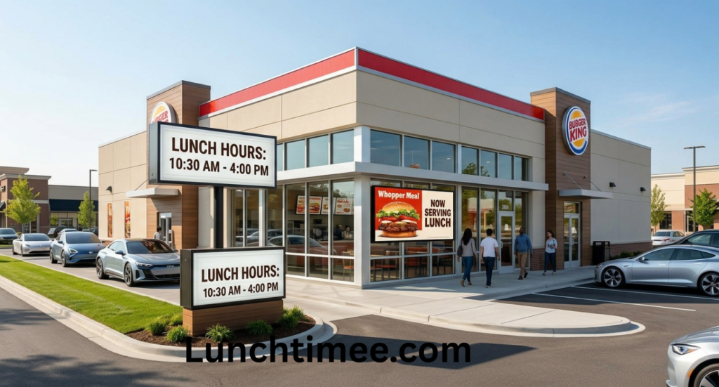 Burger King Lunch Hours 2026: What Time Does Burger King Start and Stop Serving Lunch?