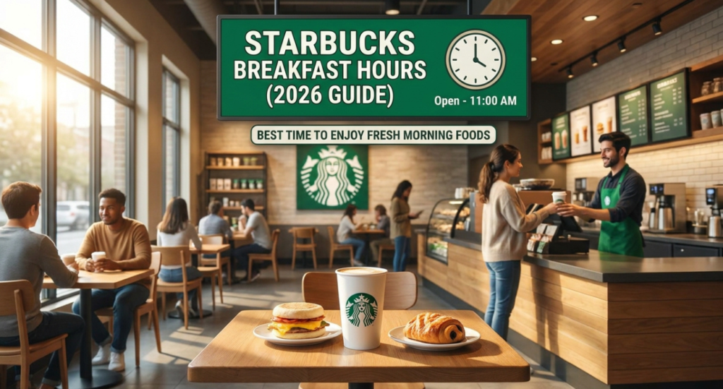Starbucks Breakfast Hours (2026 Guide): Best Time to Enjoy Fresh Morning Foods