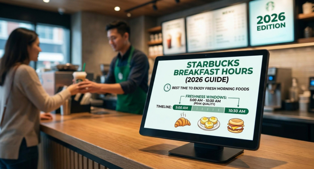 Starbucks Breakfast Hours (2026 Guide): Best Time to Enjoy Fresh Morning Foods