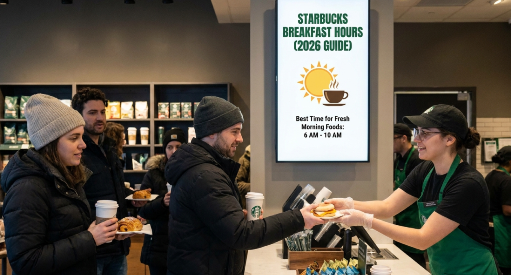 Starbucks Breakfast Hours (2026 Guide): Best Time to Enjoy Fresh Morning Foods