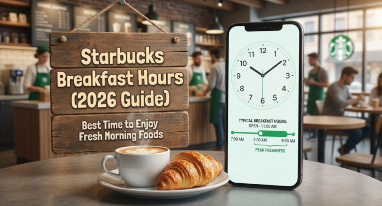 Starbucks Breakfast Hours (2026 Guide): Best Time to Enjoy Fresh Morning Foods