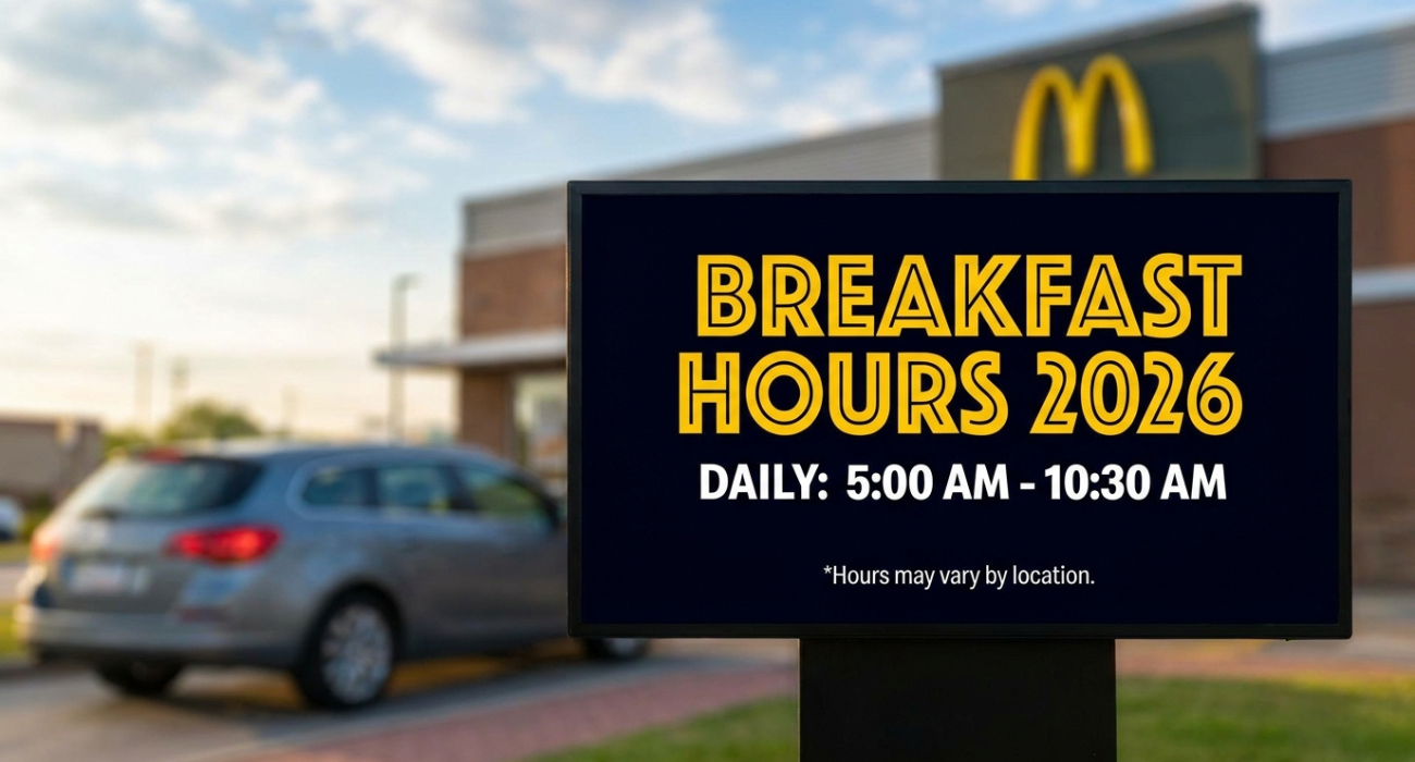 McDonald’s Breakfast Hours 2026: What Time Breakfast Starts and Ends in the USA