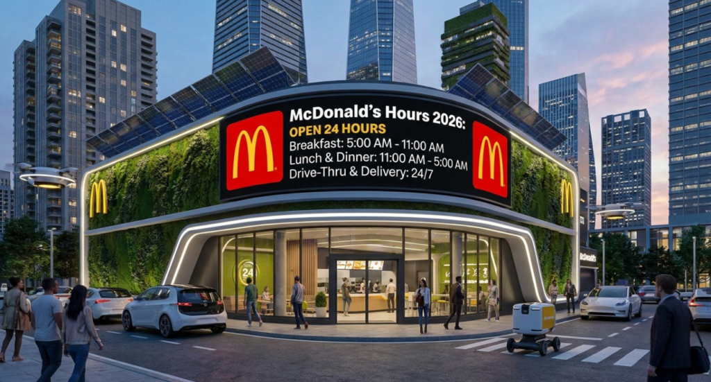 McDonald’s Hours 2026: Complete Opening and Closing Times Guide