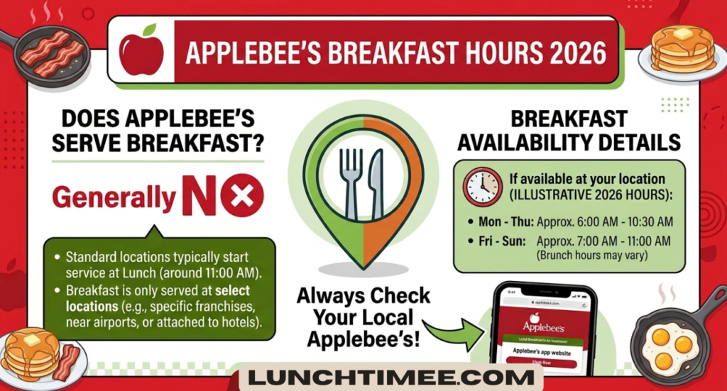 Applebee’s Breakfast Hours 2026 – Does Applebee’s Serve Breakfast?