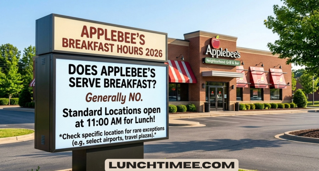 Applebee’s Breakfast Hours 2026 – Does Applebee’s Serve Breakfast?