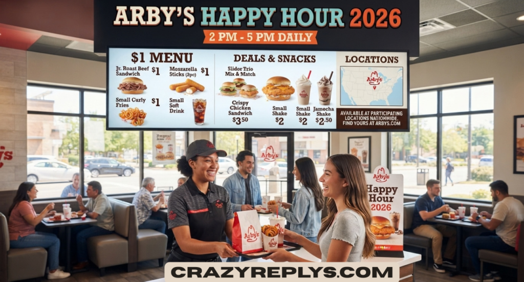 Arby’s Happy Hour: 2026 Times, $1 Menu, Deals & Locations