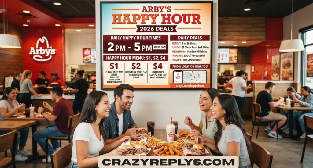 Arby’s Happy Hour: 2026 Times, $1 Menu, Deals & Locations