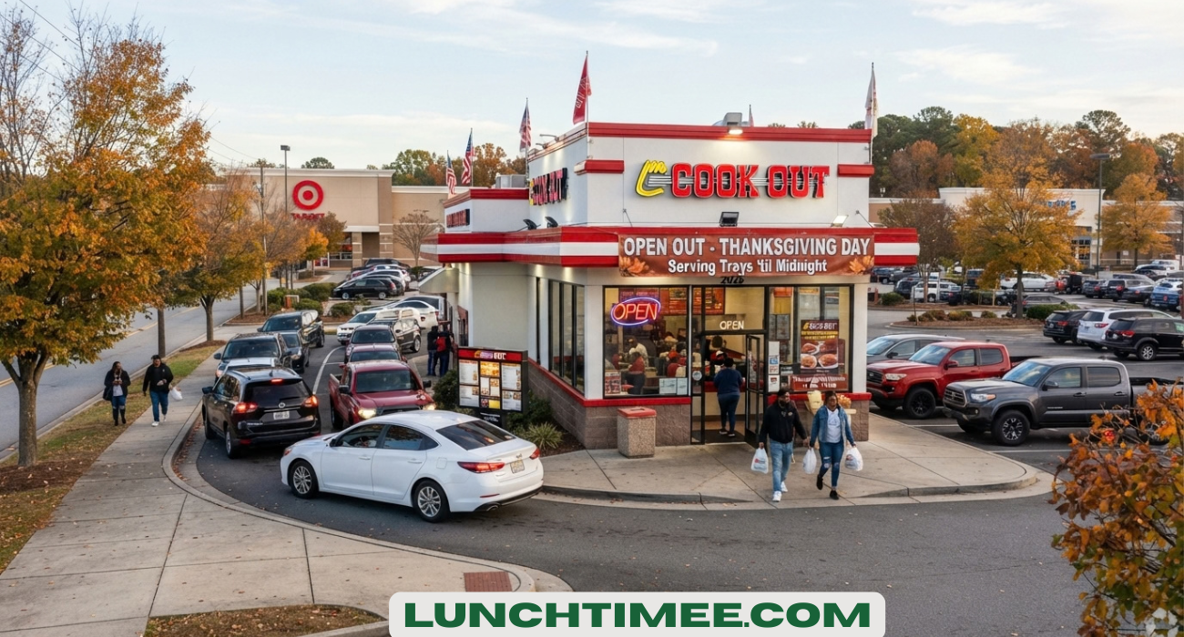 Is Cook Out Open on Thanksgiving 2026?