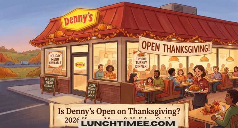 Is Denny’s Open on Thanksgiving? 2026 Hours, Menu & Holiday Guide