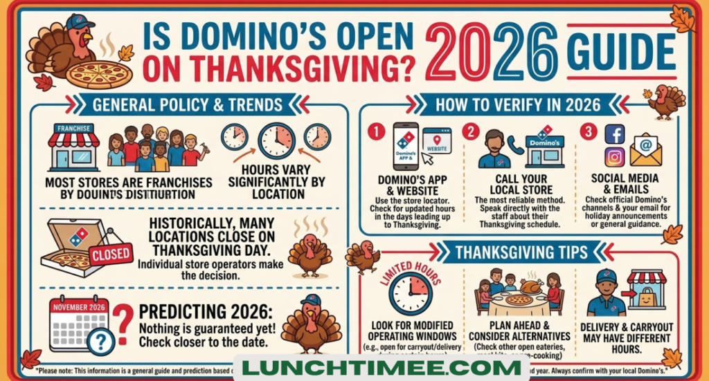 Is Domino’s Open on Thanksgiving? 2026 Guide