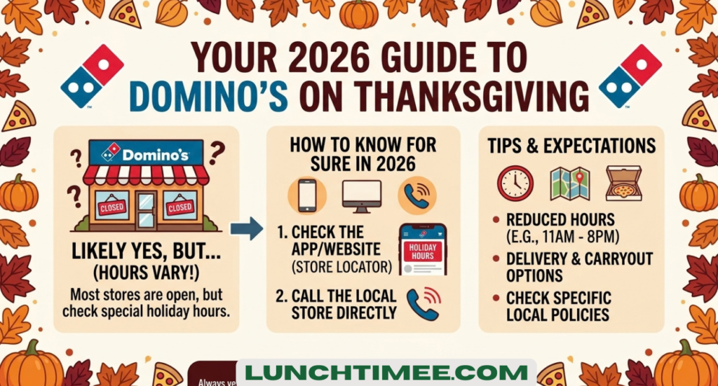 Is Domino’s Open on Thanksgiving? 2026 Guide