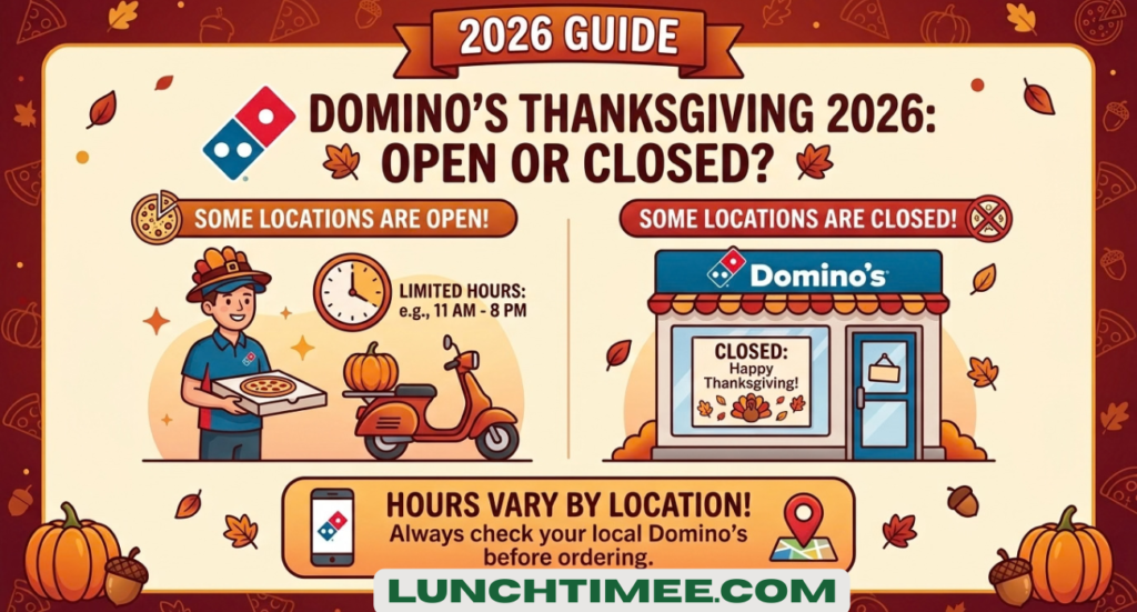 Is Domino’s Open on Thanksgiving? 2026 Guide