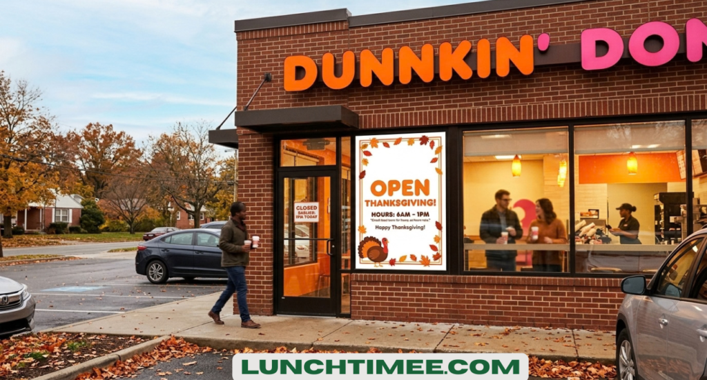 Is Dunkin Open on Thanksgiving? 2026 Guide