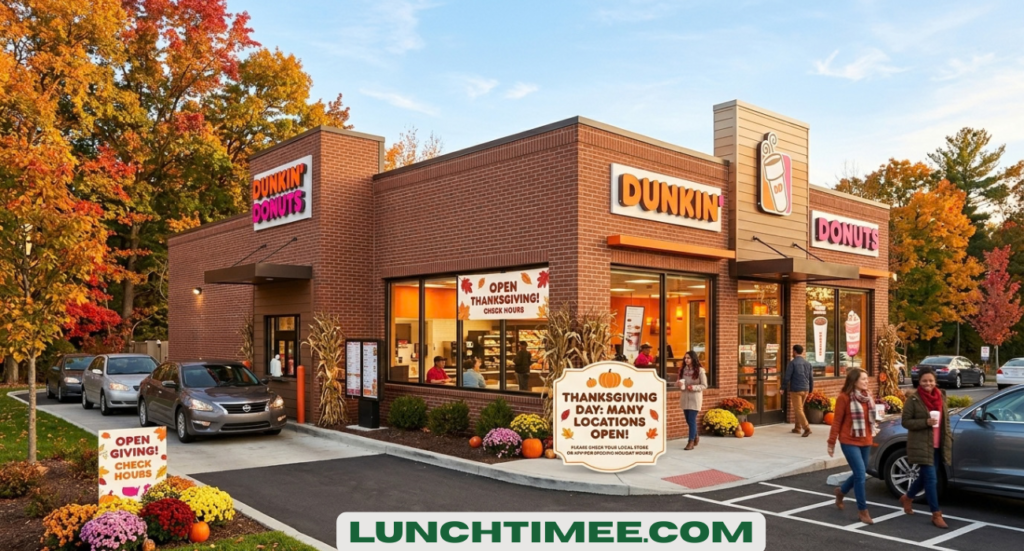 Is Dunkin Open on Thanksgiving? 2026 Guide