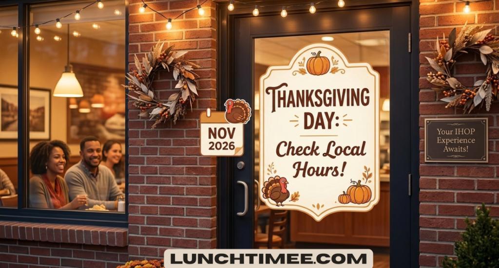 Is IHOP Open on Thanksgiving? 2026 Hours, Menu & Locations