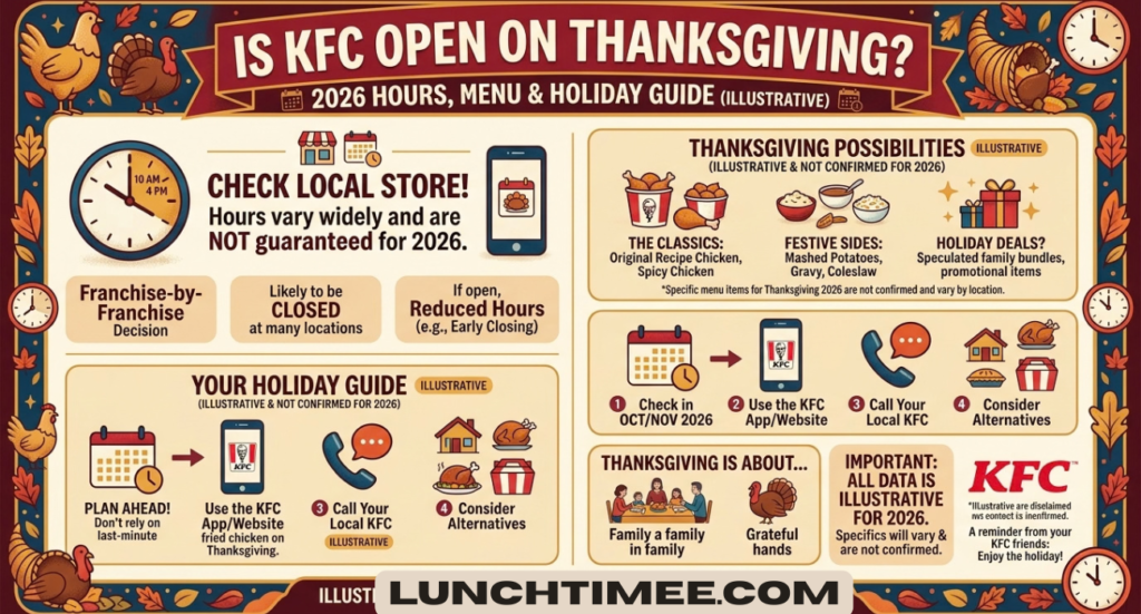 Is KFC Open on Thanksgiving? 2026 Hours, Menu & Holiday Guide