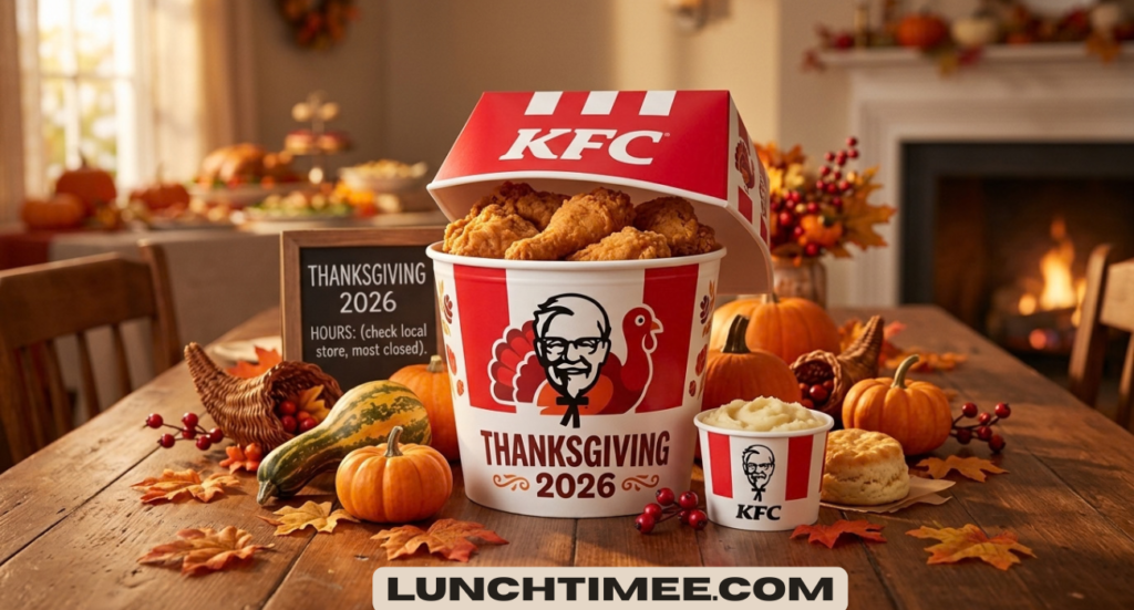 Is KFC Open on Thanksgiving? 2026 Hours, Menu & Holiday Guide