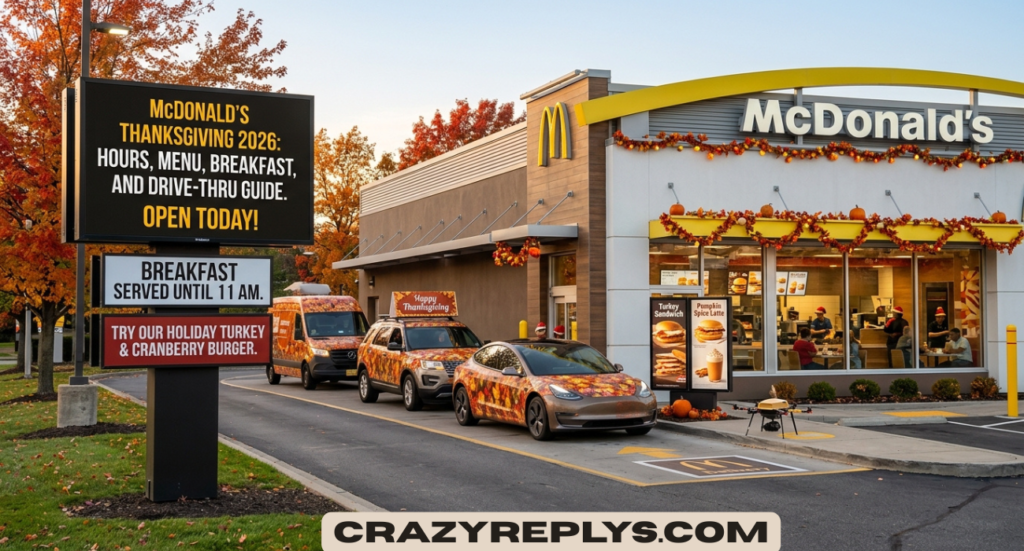 McDonald’s Thanksgiving 2026: Hours, Menu, Breakfast, and Drive-Thru Guide