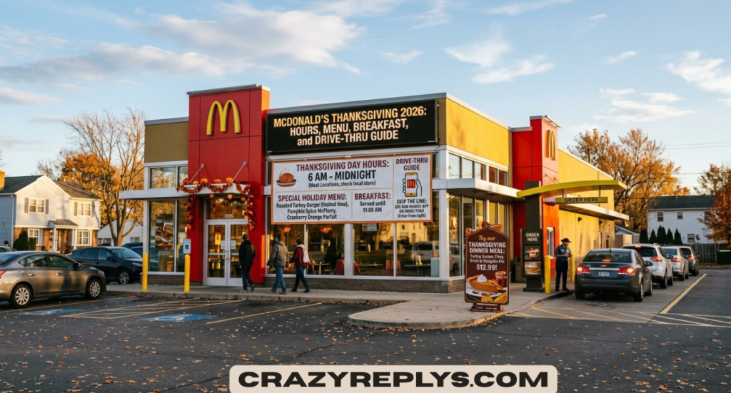 McDonald’s Thanksgiving 2026: Hours, Menu, Breakfast, and Drive-Thru Guide