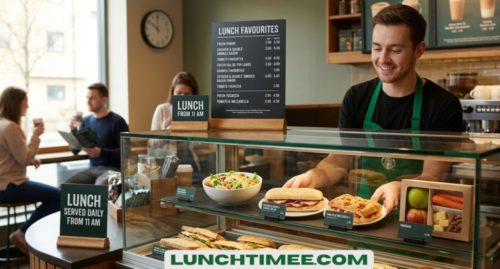 Starbucks Lunch Hours: When Does Starbucks Start Serving Lunch?
