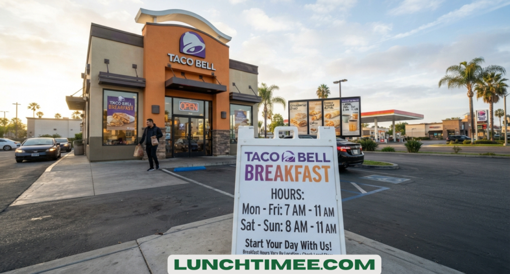 Taco Bell Breakfast Hours: Complete USA Guide