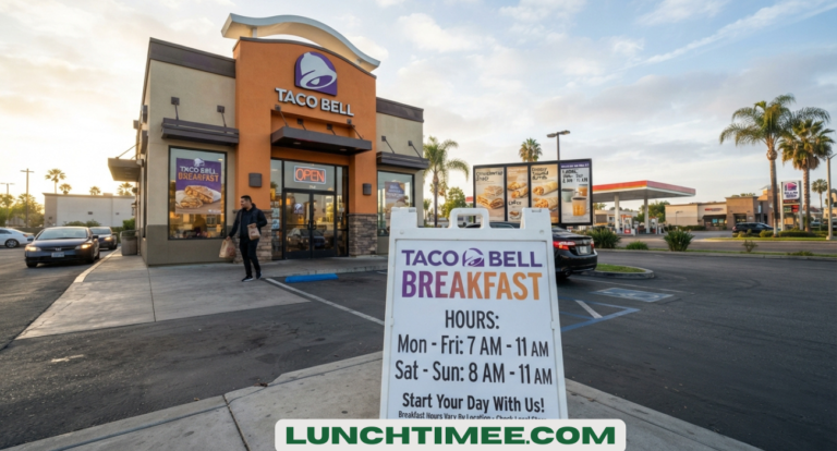 Taco Bell Breakfast Hours: Complete USA Guide